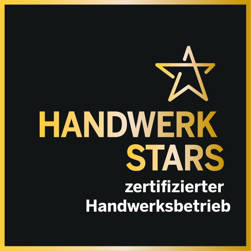 Handwerk Stars Logo | zertifizierter Handwerksbetrieb